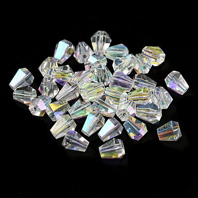 Electroplate Glass Beads EGLA-Z004-03C-1
