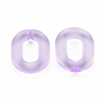 Transparent Acrylic Linking Rings MACR-S373-19-B13-1