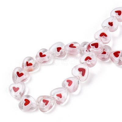 Handmade Lampwork Beads Strands LAMP-R139-04C-1