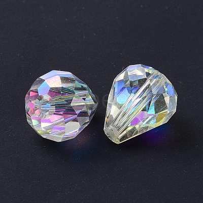 Imitation Austrian Crystal Beads SWAR-F062-12x10mm-32-1