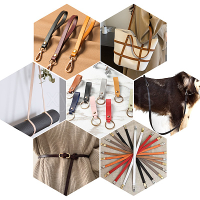 5M Folding PU Leather Flat Cord OCOR-WH20012-14D-01-1