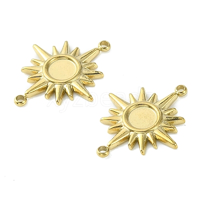 304 Stainless Steel Cabochon Connector Settings X-STAS-L269-066G-1