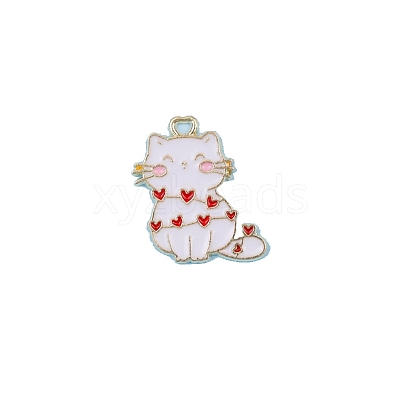 Alloy Enamel Pendants PW-WG92711-01-1