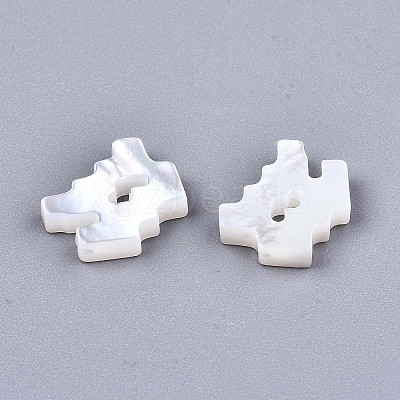 Natural White Shell Beads LS-SSHEL-ZX004-02L-1