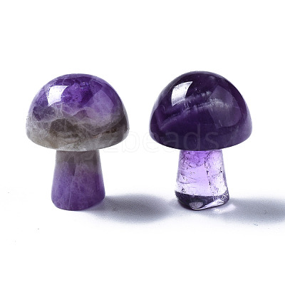 Natural Amethyst GuaSha Stone G-N0325-02U-1