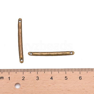 Tibetan Style Bar Links connectors TIBE-A14039-AB-FF-1