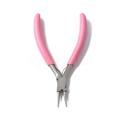 65# Steel Round Nose Pliers with Plastic Handles TOOL-Z002-02-1