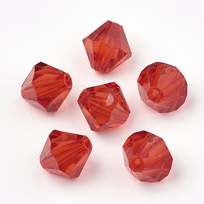Transparent Acrylic Beads TACR-S146-8mm-05-1