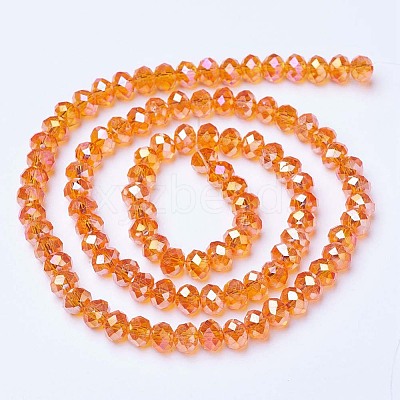 Electroplate Glass Beads Strands LS-EGLA-A044-T1mm-B05-1