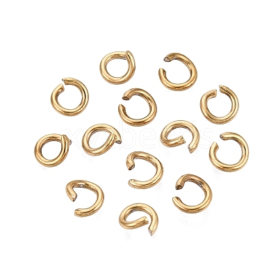 304 Stainless Steel Open Jump Rings STAS-Q113-5x1.0mm-02G-1
