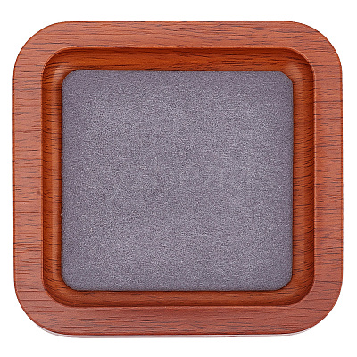 Square Wood Jewelry Plate AJEW-WH0401-71B-1