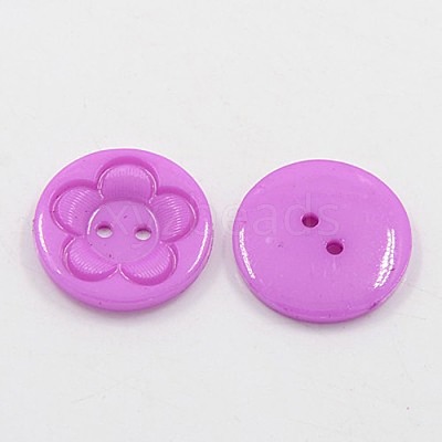 Acrylic Sewing Buttons for Clothes Design X-BUTT-E083-A-M-1