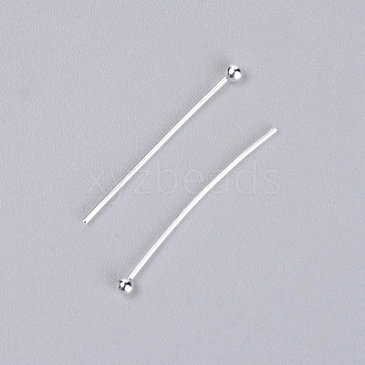 Brass Ball Head Pins KK-WH0043-03C-02-1