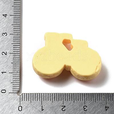 Vehicle Theme Opaque Resin Cabochons RESI-C056-03F-1
