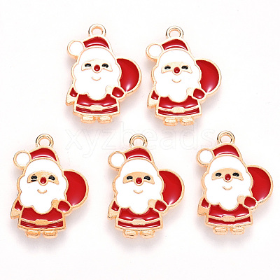 Alloy Enamel Pendants X-ENAM-S121-003-1