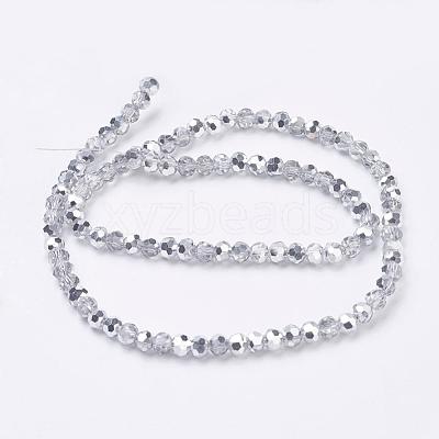 Electroplate Glass Beads Strands EGLA-J042-4mm-H02-1
