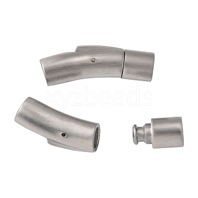 Tarnish Resistant 304 Stainless Steel Bayonet Clasps STAS-F131-22P-1