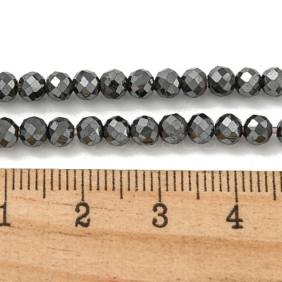 Non-magnetic Synthetic Hematite Beads Strands G-I365-16A-1