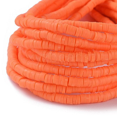Handmade Polymer Clay Beads CLAY-R067-4.0mm-12-1