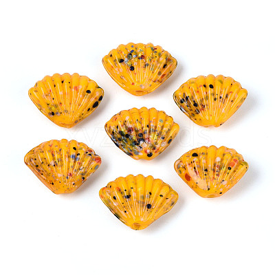 Handmade Lampwork Beads Strands LAMP-T026-03G-1