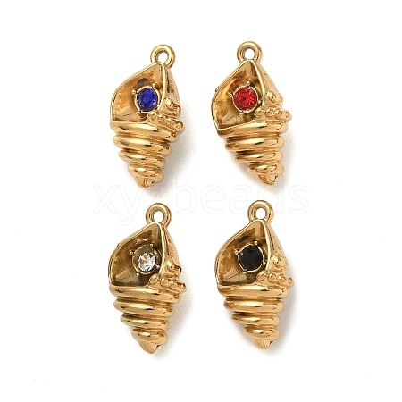 304 Stainless Steel Pendants STAS-F328-04G-1
