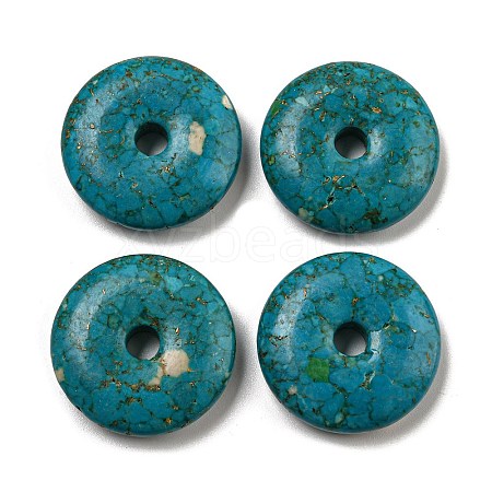 Dyed Synthetic Turquoise Pendants G-B070-01C-1