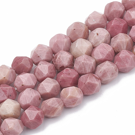 Natural Rhodonite Beads Strands G-S332-8mm-007-1