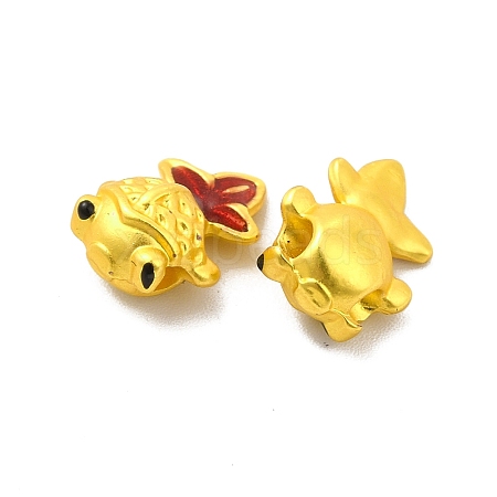 Rack Plating Alloy Enamel Beads FIND-I034-03MG-1