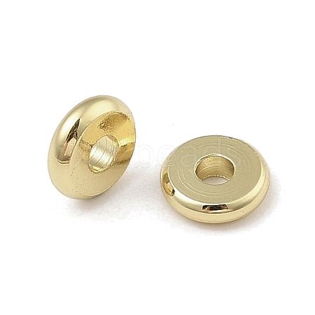 Rack Plating Brass Spacer Beads X1-KK-A235-02G-04-1