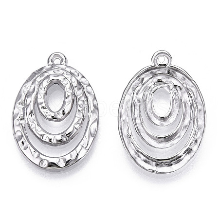 Non-Tarnish 304 Stainless Steel Pendants STAS-T063-215P-1