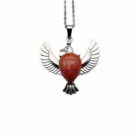 Peace Dove Water Droplet Crystal Necklace Pendant Fashion Ornament Simple Pendant VL5109-1-1