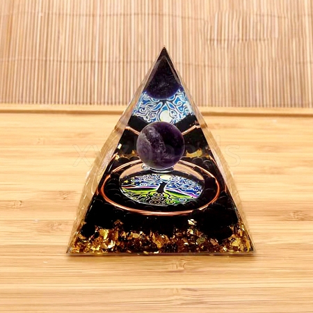 Resin Pyramid Energy Tower PW-WG65990-01-1