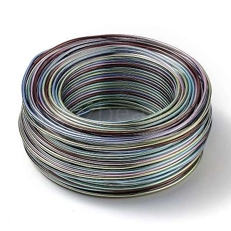 5 Segment Colors Round Aluminum Craft Wire AW-E002-2mm-B01-1