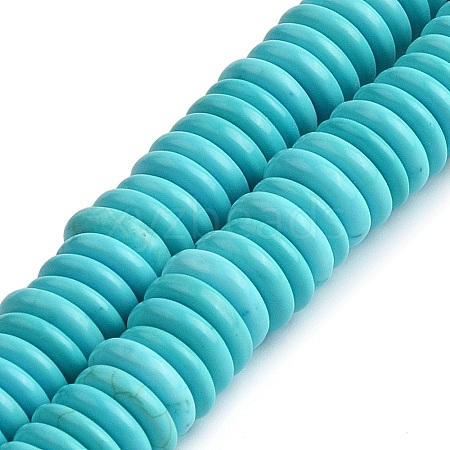 Natural Howlite Beads Strands G-H087-A01-01-1