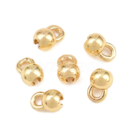 Brass Bead Tips KK-H292-34A-G-1