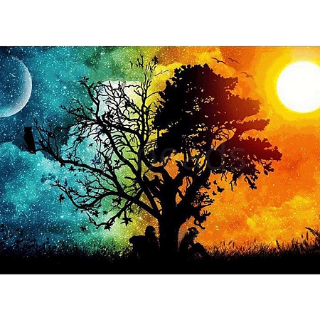 DIY Natural Scenery Pattern 5D Diamond Painting Kits PW-WG13667-02-1