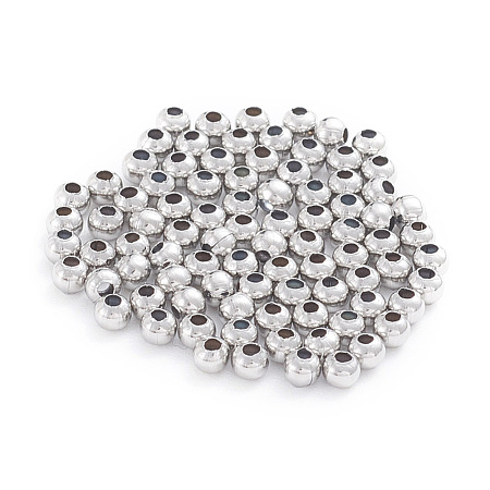 Tarnish Resistant 304 Stainless Steel Beads STAS-G230-P03-1