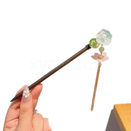 Glass Hair Sticks PW-WG10A37-07-1