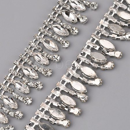 Iron Crystal Rhinestone Cup Chain CW-TAC0001-18-1