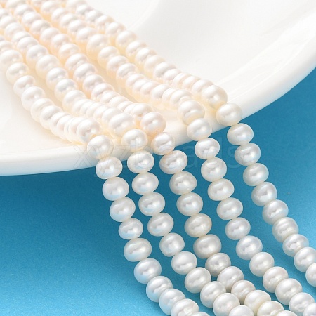 Natural Cultured Freshwater Pearl Beads Strands PEAR-I007-02E-03C-1