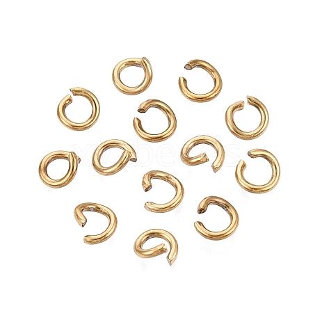 304 Stainless Steel Open Jump Rings STAS-Q113-5x1.0mm-02G-1