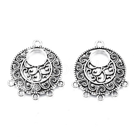 Tibetan Style Alloy Chandelier Component Links TIBE-N011-052-1