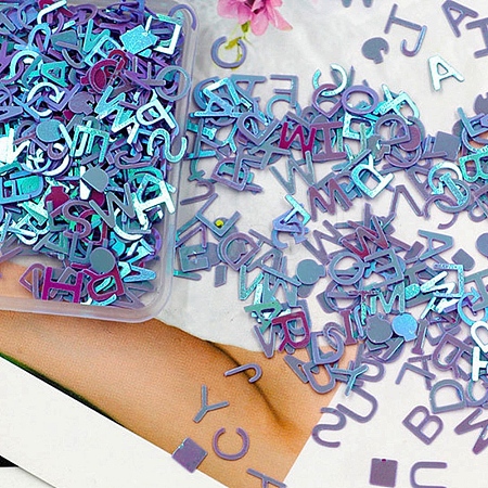 PVC Plastic Sequins MRMJ-WH0068-72B-1
