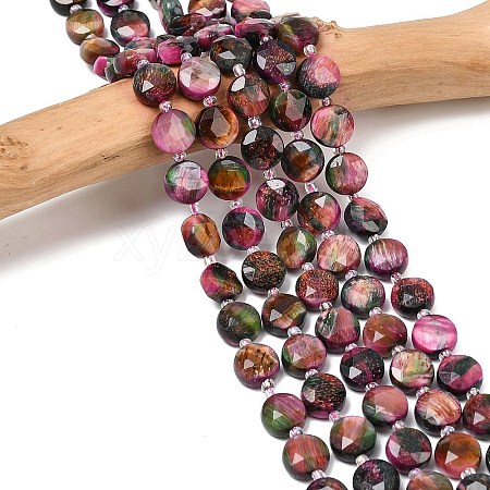 Natural Tiger Eye Beads Strands G-F812-C09-01B-1