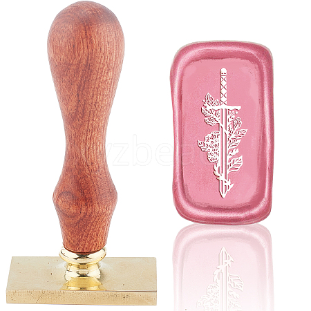 Wax Seal Stamp Set AJEW-WH0214-007-1