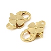 Brass Lobster Claw Clasps KK-CBA9CBD-28G-2