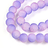 Crackle Glass Beads X1-GLAA-N009-8mm-08-3