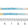 Transparent Gradient Color Cubic Zirconia Strand ZIRC-NH0002-01F-4