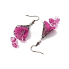 Acrylic Dangle Earrings EJEW-TA00463-4