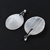 Natural Selenite Pendants G-M091-01C-2